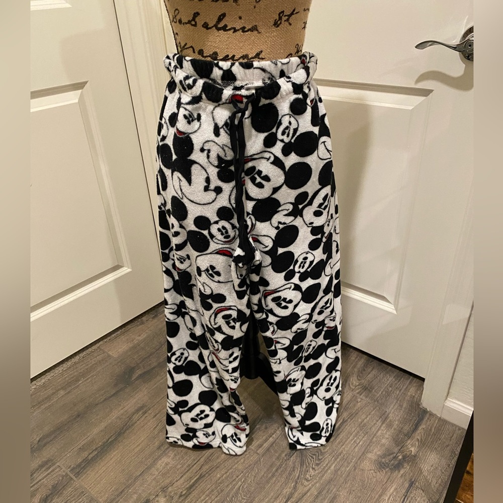Mickey Mouse fleece pajama pants